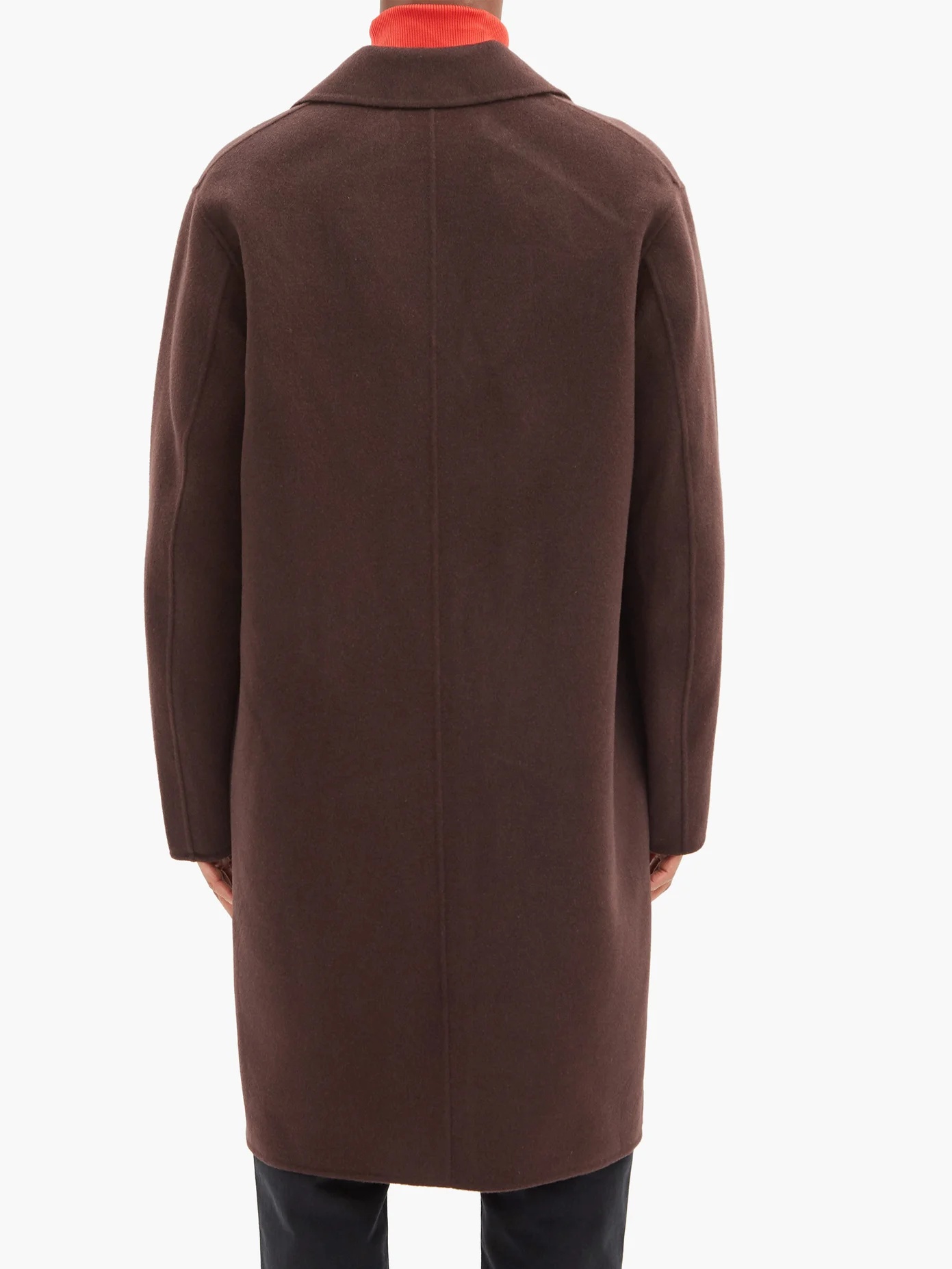 Dali brushed wool overcoat - 5