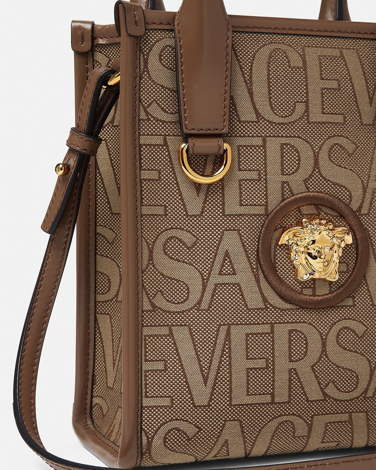 Versace Allover Mini Tote Bag - 5
