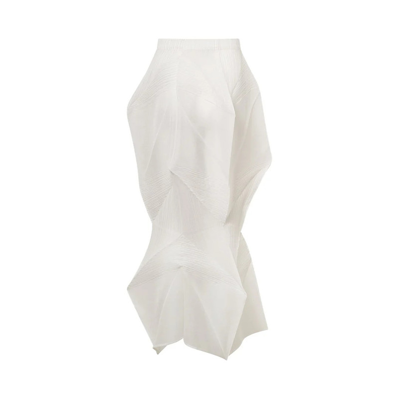 ISSEY MIYAKE Shade And Shaded Pleated Skirt outlook
