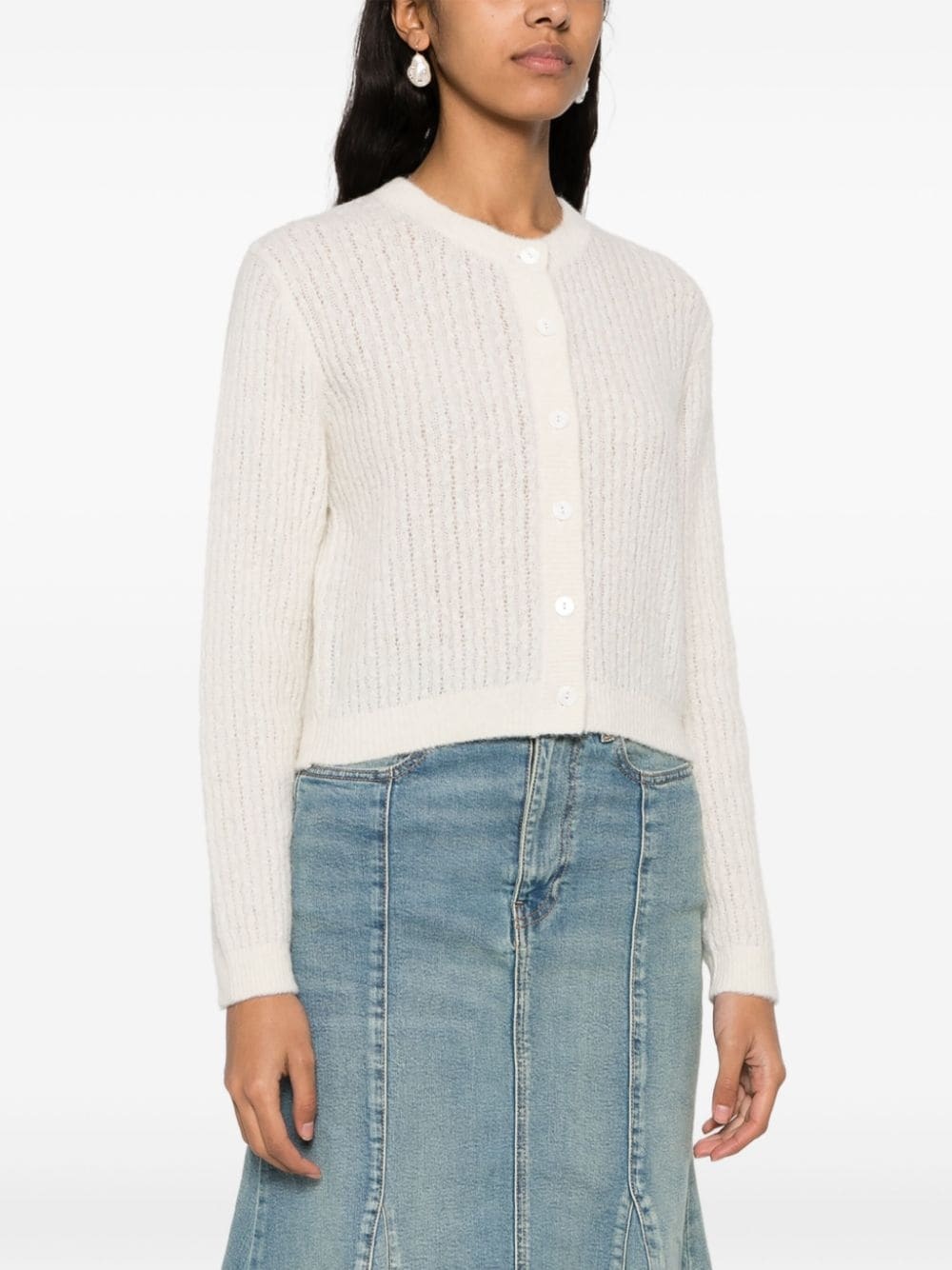 Milo cable-knit cardigan - 3