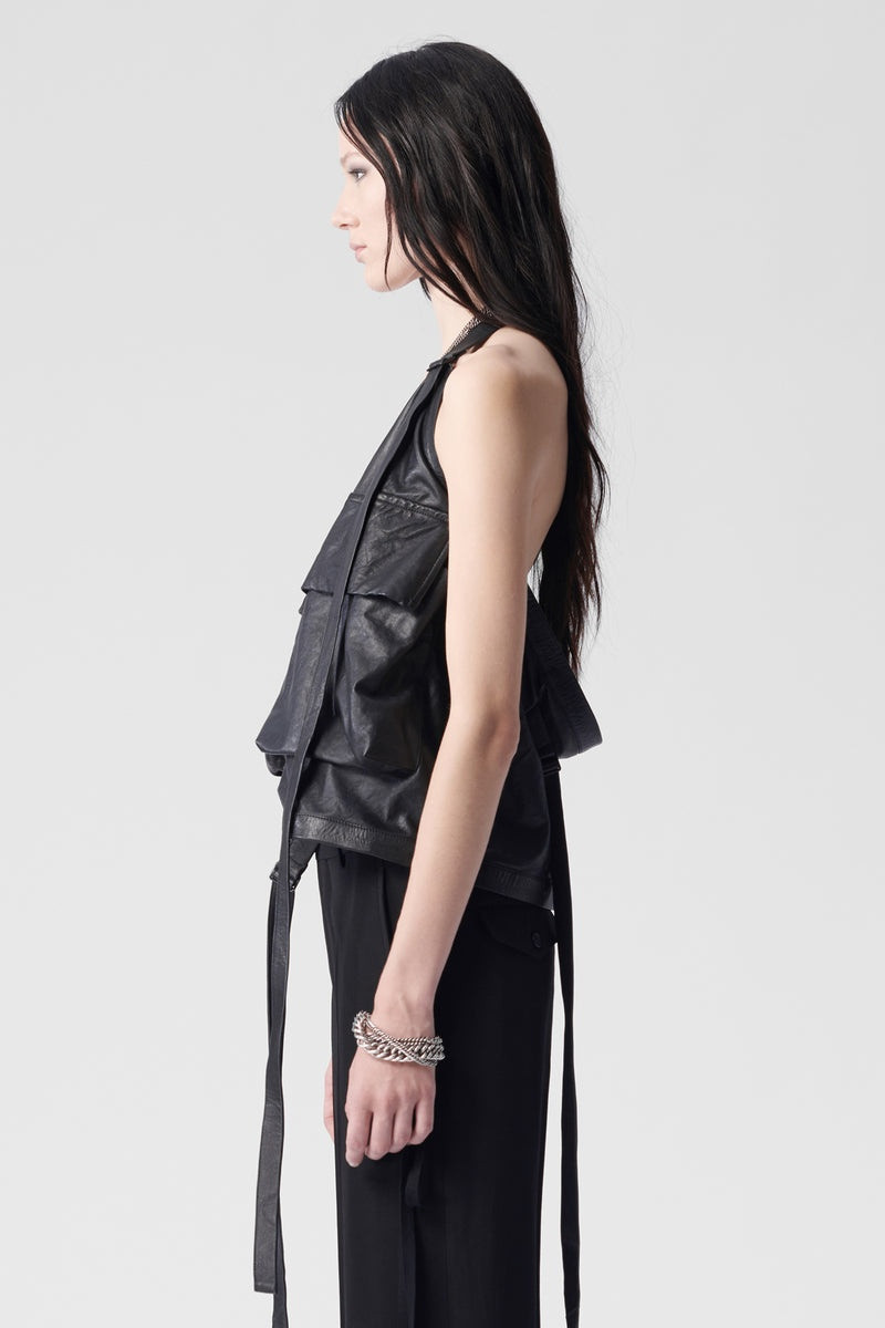 Ann Demeulemeester Uma Cargo Waistcoat outlook