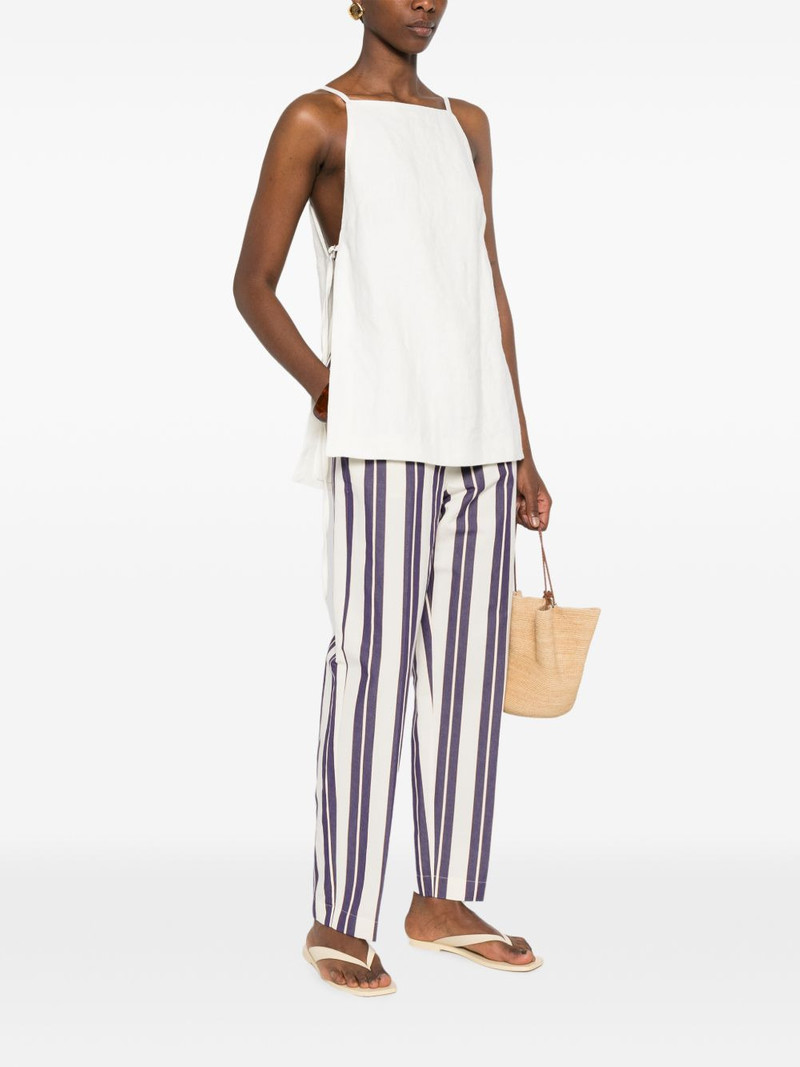 forte_forte striped trousers outlook