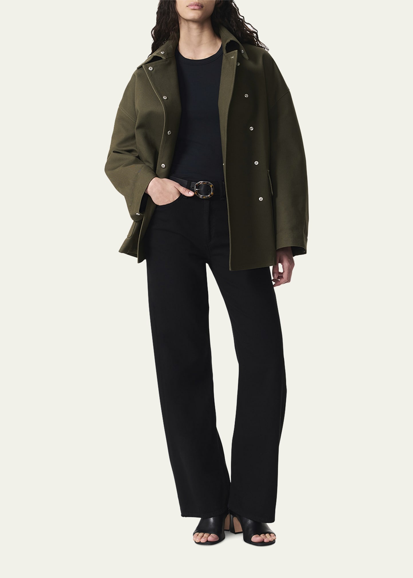 Rue Belted Cotton Jacket - 2