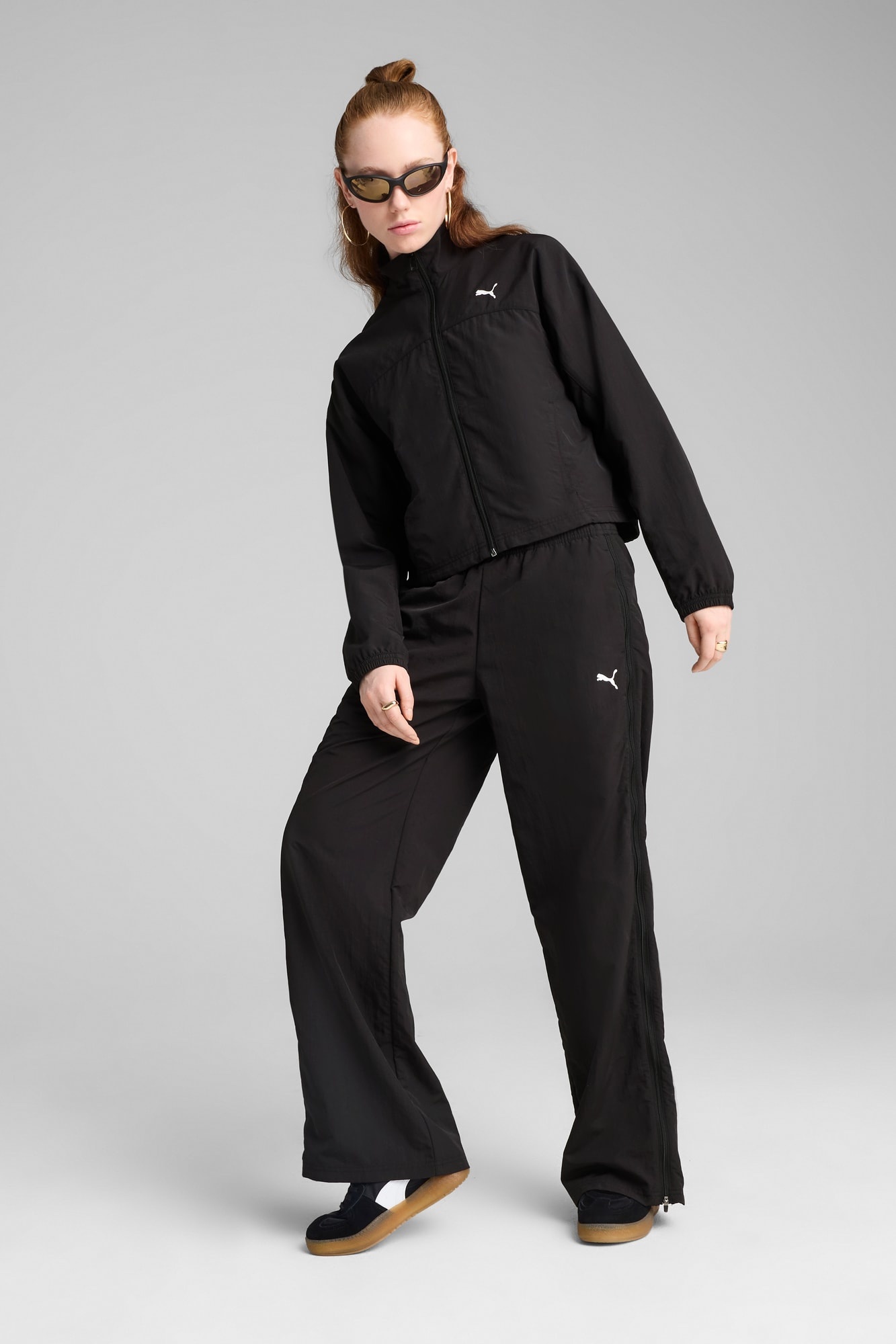 DARE TO Women's Oversized Full-Zip Woven Jacket - 5
