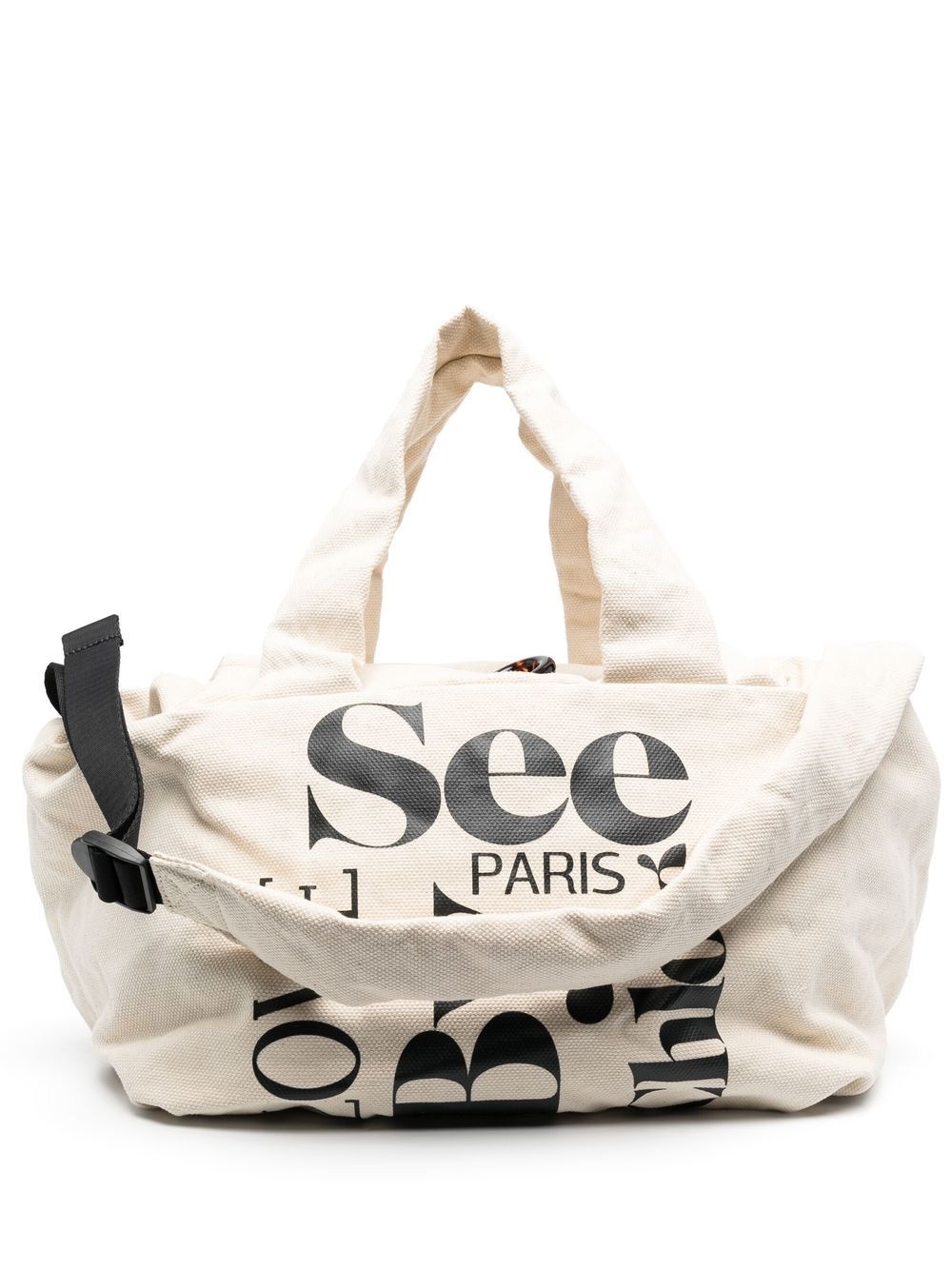 Tilly logo-print shopper bag - 1