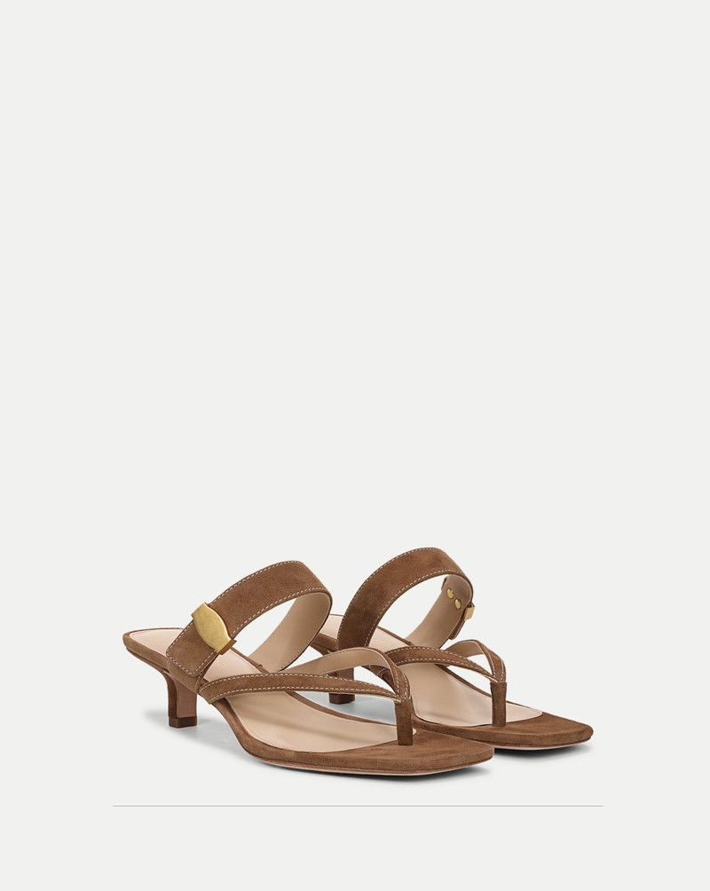 SALVA DASH KITTEN-HEEL SANDAL 3