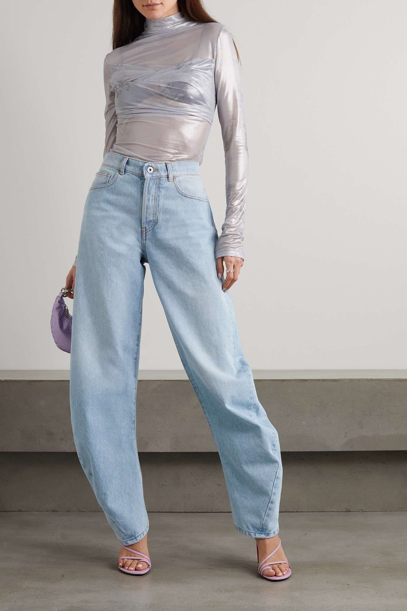 High-rise tapered jeans - 2