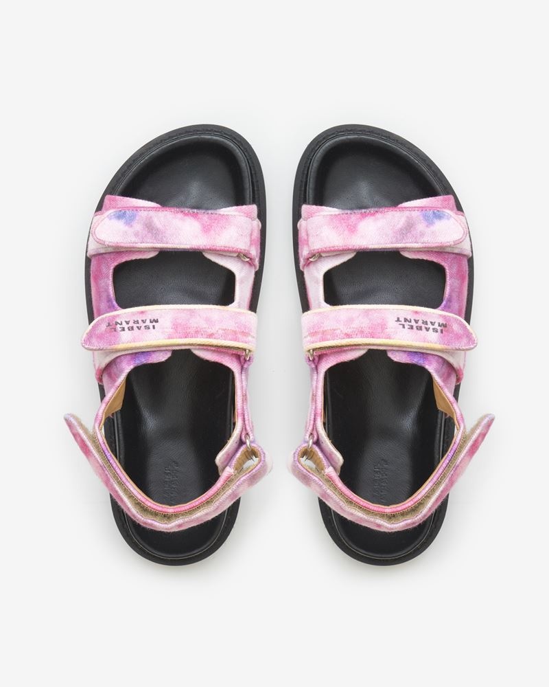 MADEE PRINTED SANDALS - 4
