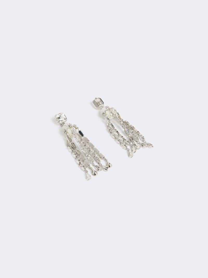 WEEKEND Max Mara CALLAS Tassel and rhinestone earrings outlook