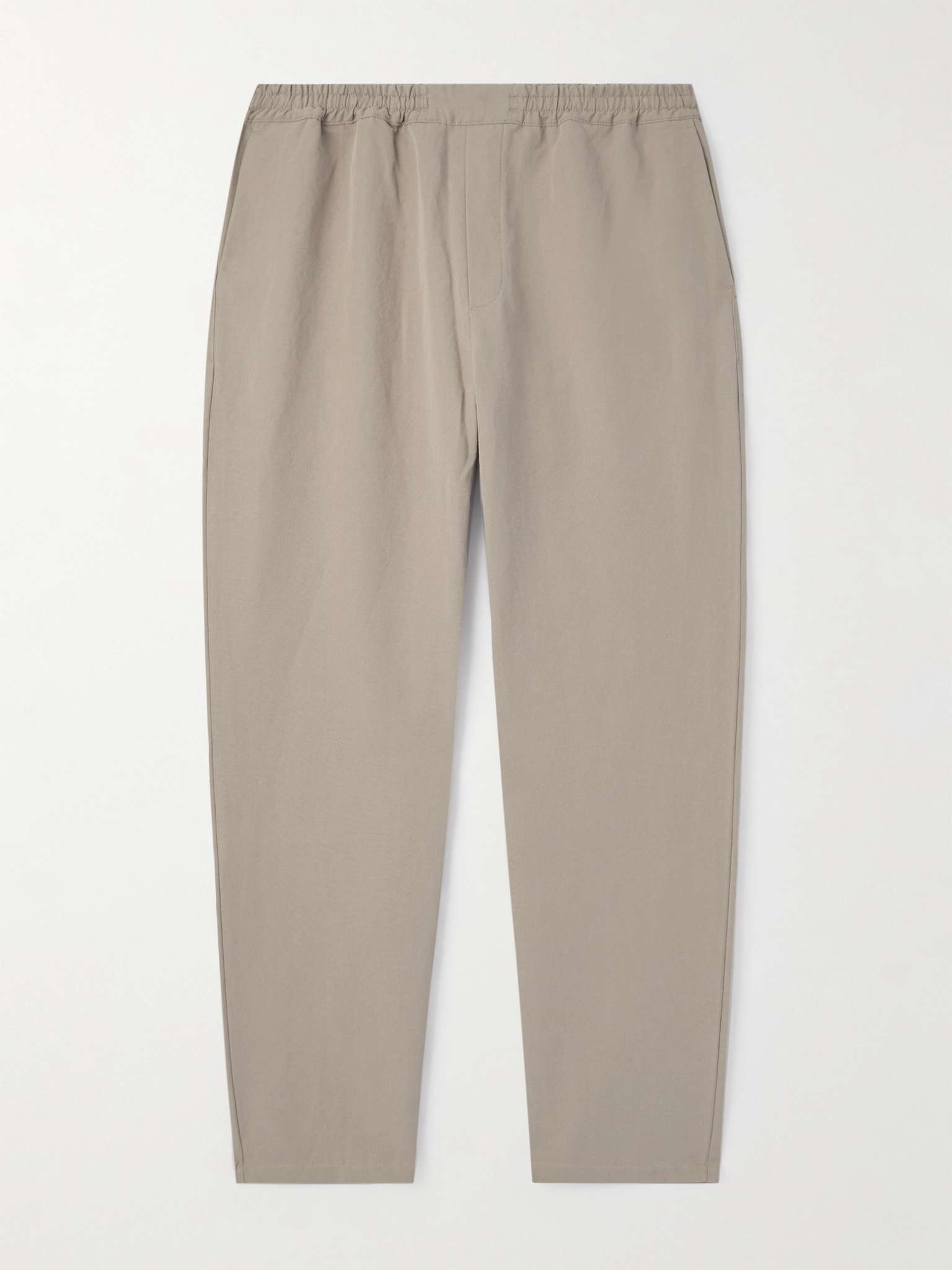 Banasa Straight-Leg Cotton and Linen-Blend Trousers - 1