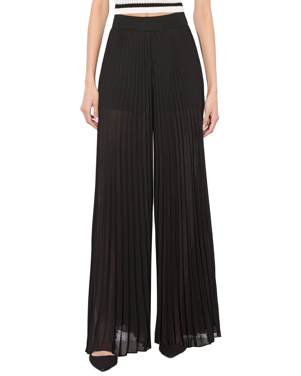 alice + olivia Athena Pleated Pant - 3