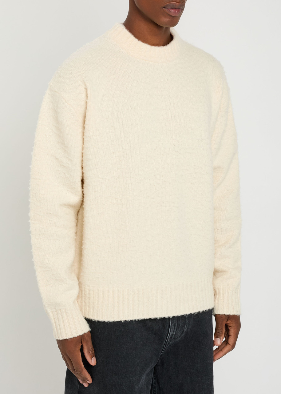 Axel Arigato Miles Textured Wool-blend Jumper - 2