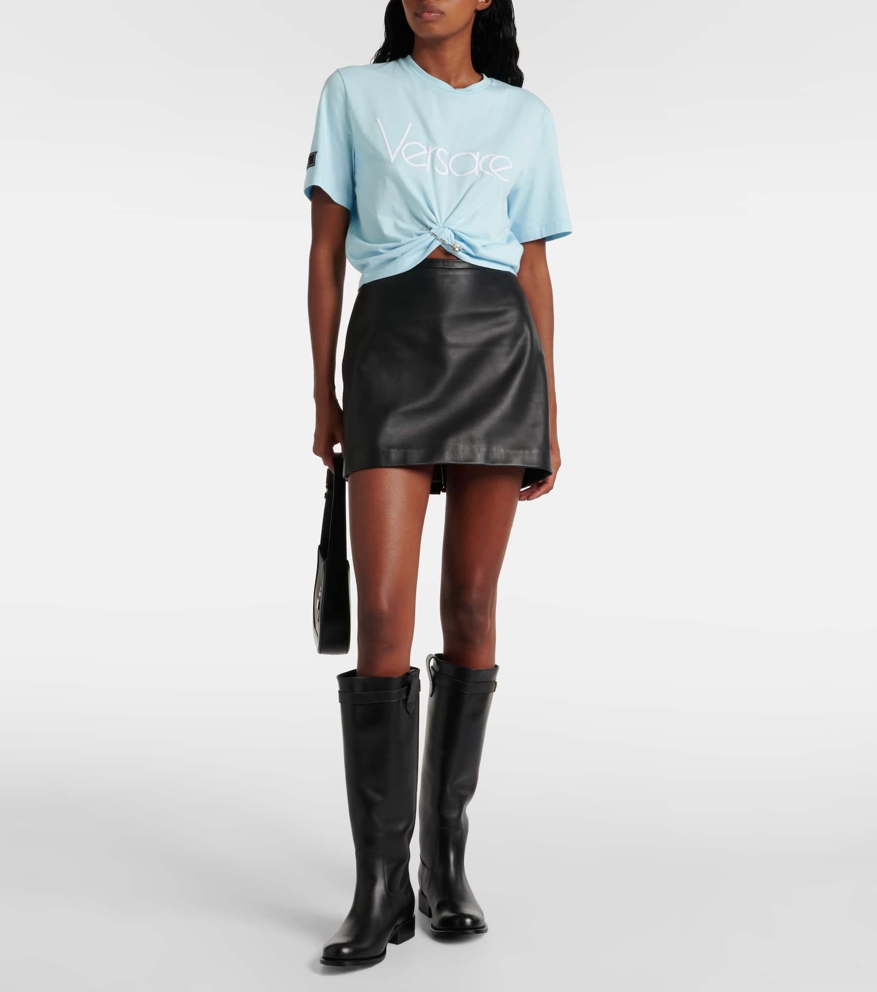 Medusa '95 leather knee-high boots - 2