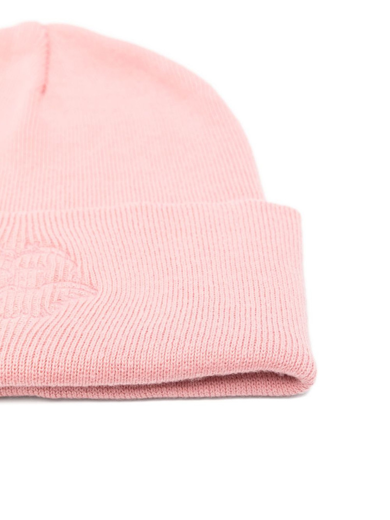 embroidered cotton beanie hat 3