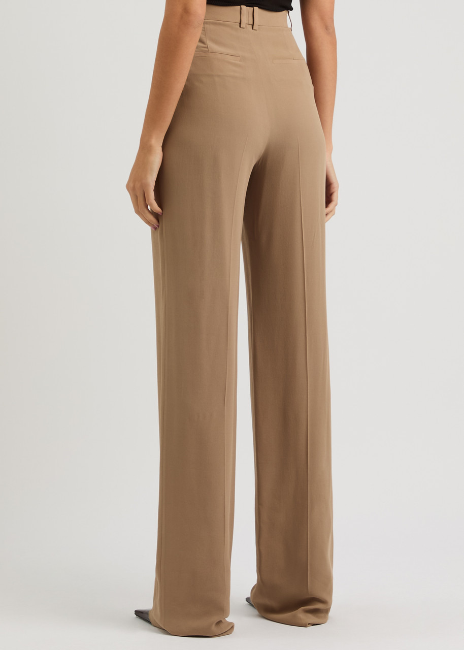 Yves Saint Laurent Straight-leg Silk Trousers - 3