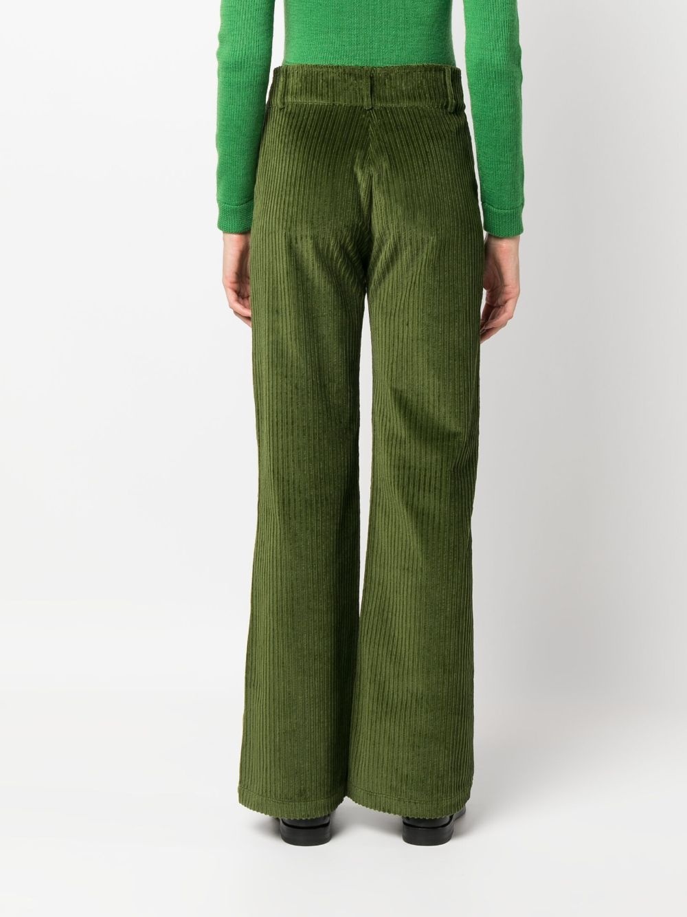 Yoshitomo corduroy velvet trousers - 4