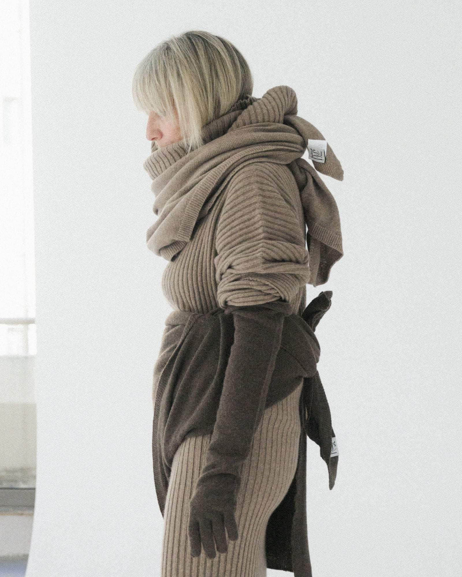 Whit Scarf - Recycled Cashmere - 2