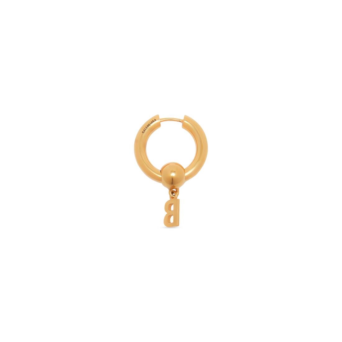 Force B Earring in Gold 2