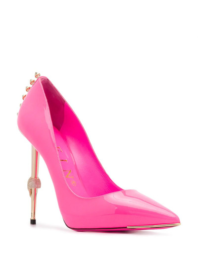 PHILIPP PLEIN Decollete 120mm studded pumps outlook