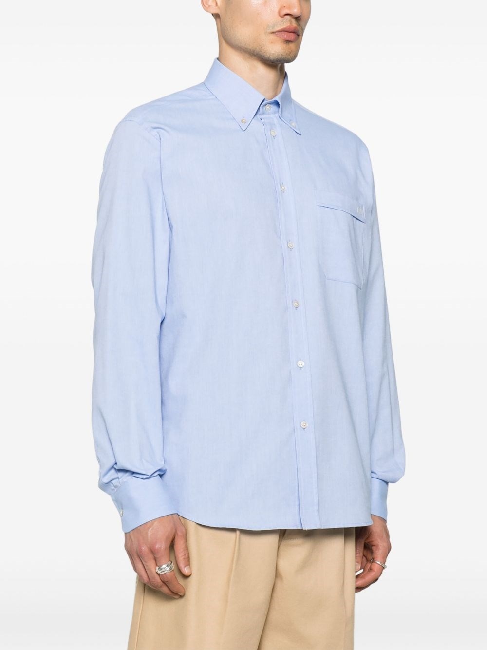 VLogo Signature cotton shirt - 2
