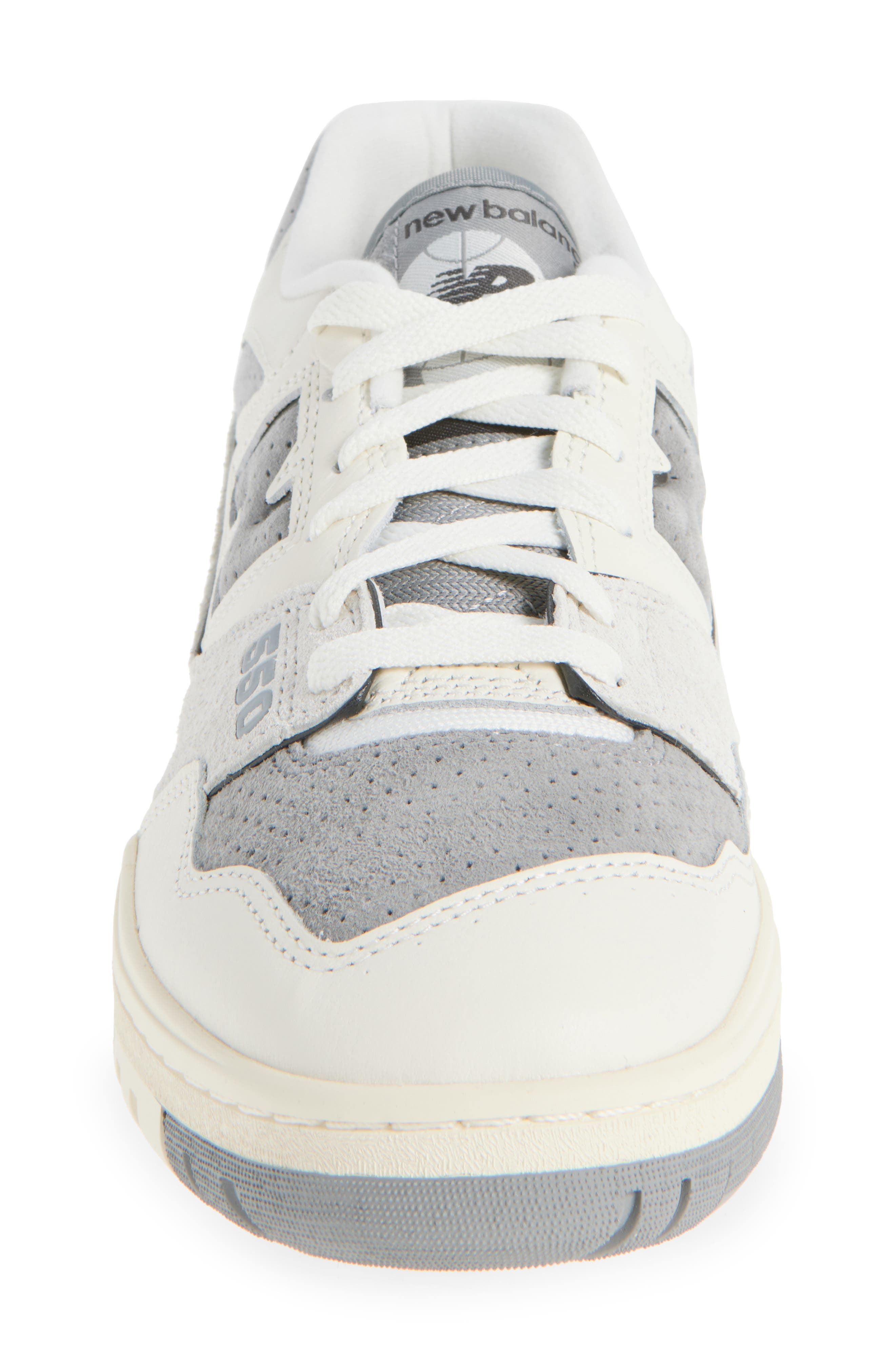 New Balance 550 Basketball Sneaker in Sea Salt/Slate Grey at Nordstrom - 4