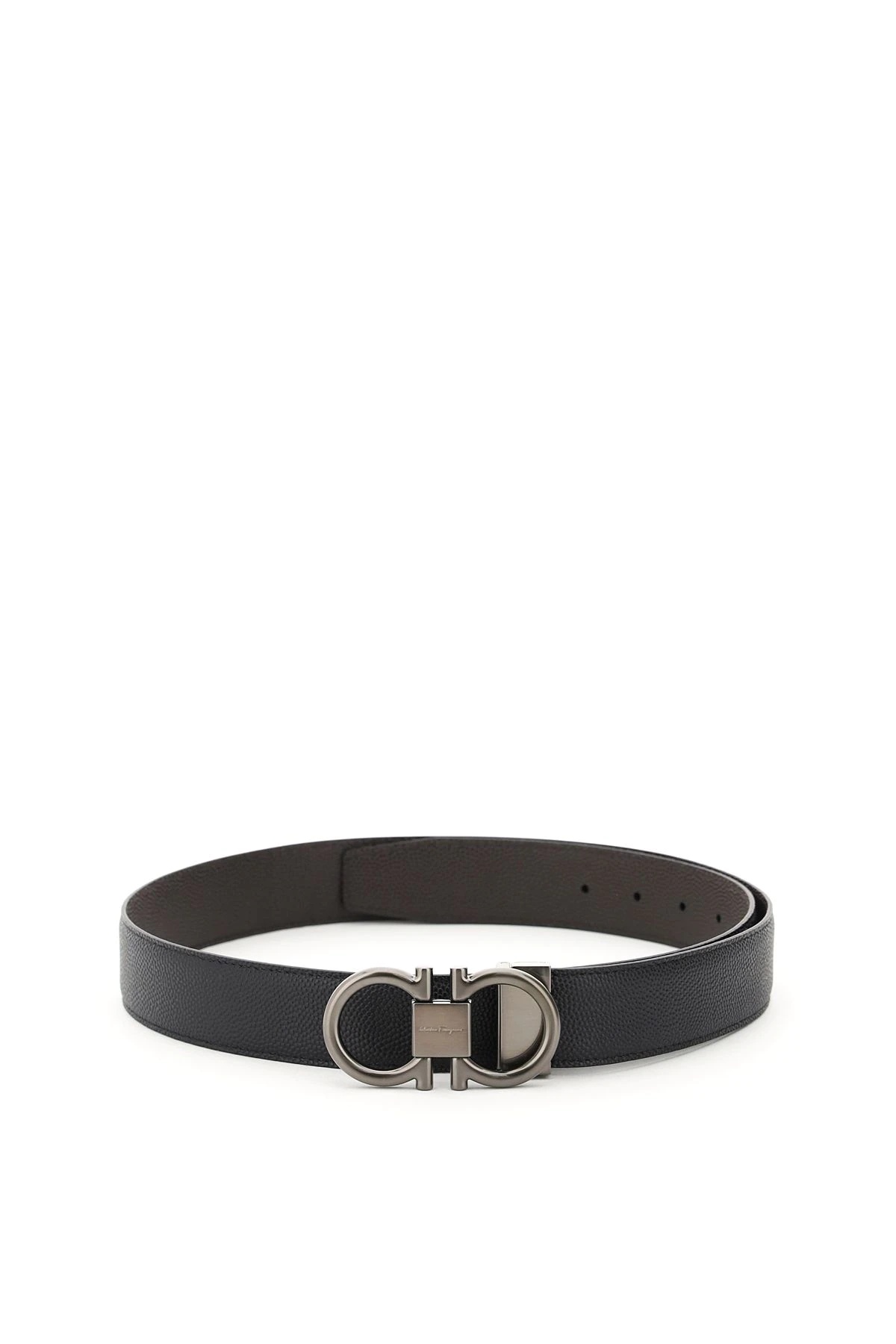 REVERSIBLE GANCINI BUCKLE BELT - 1