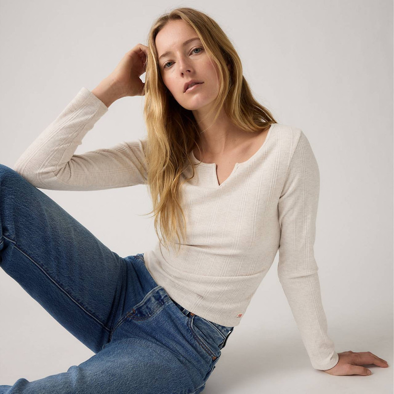 Levi's DRY GOODS WOMEN'S SUPERSOFT LONG-SLEEVE TEE outlook