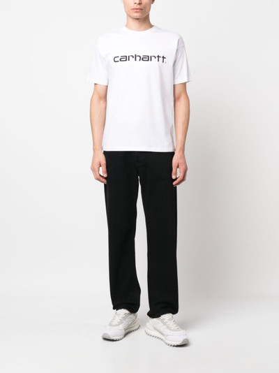Carhartt logo-print organic cotton T-shirt outlook