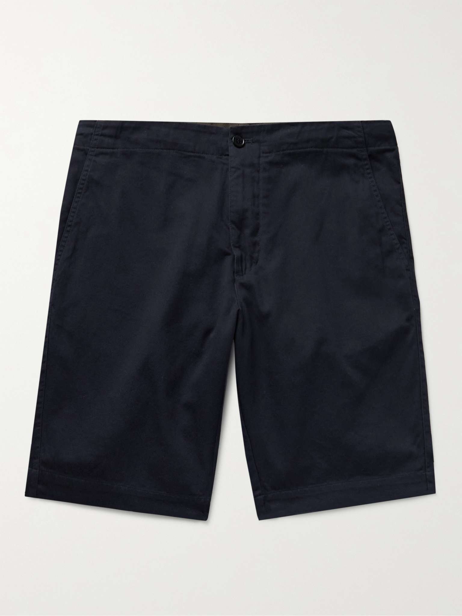 Cotton-Gabardine Bermuda Shorts - 1