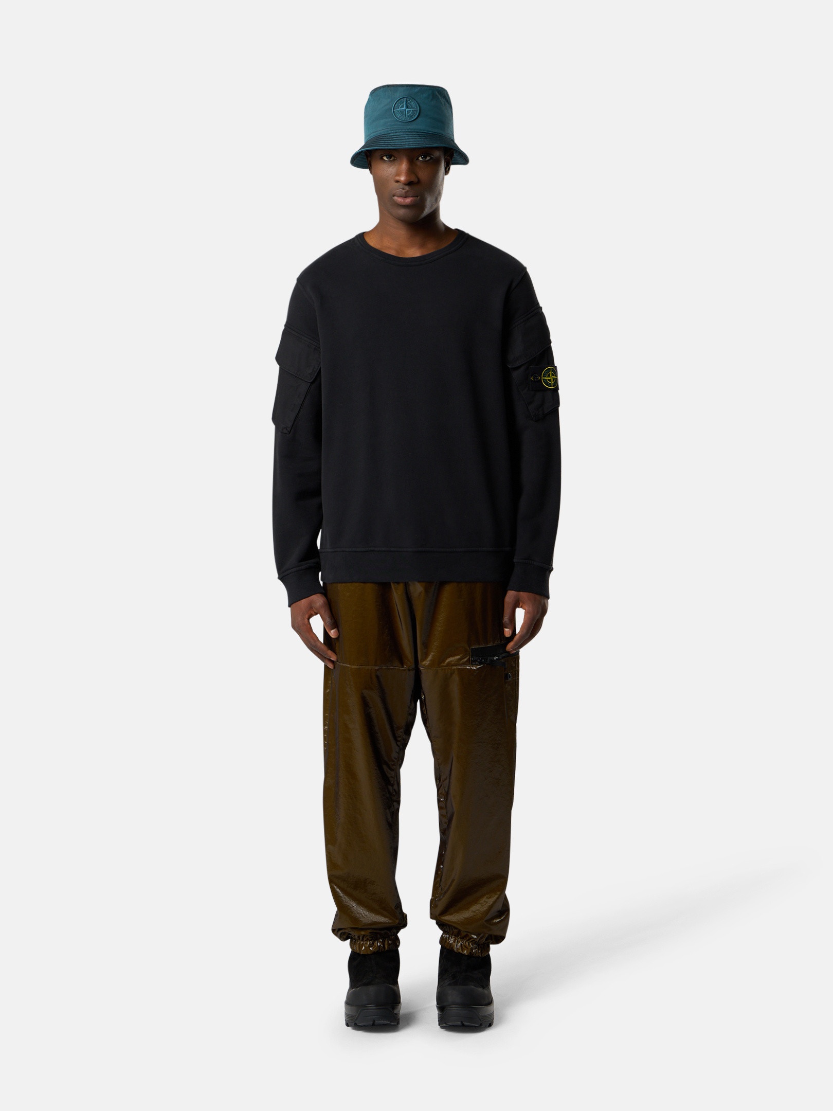 6100008 BRUSHED ORGANIC COTTON FLEECE - 2