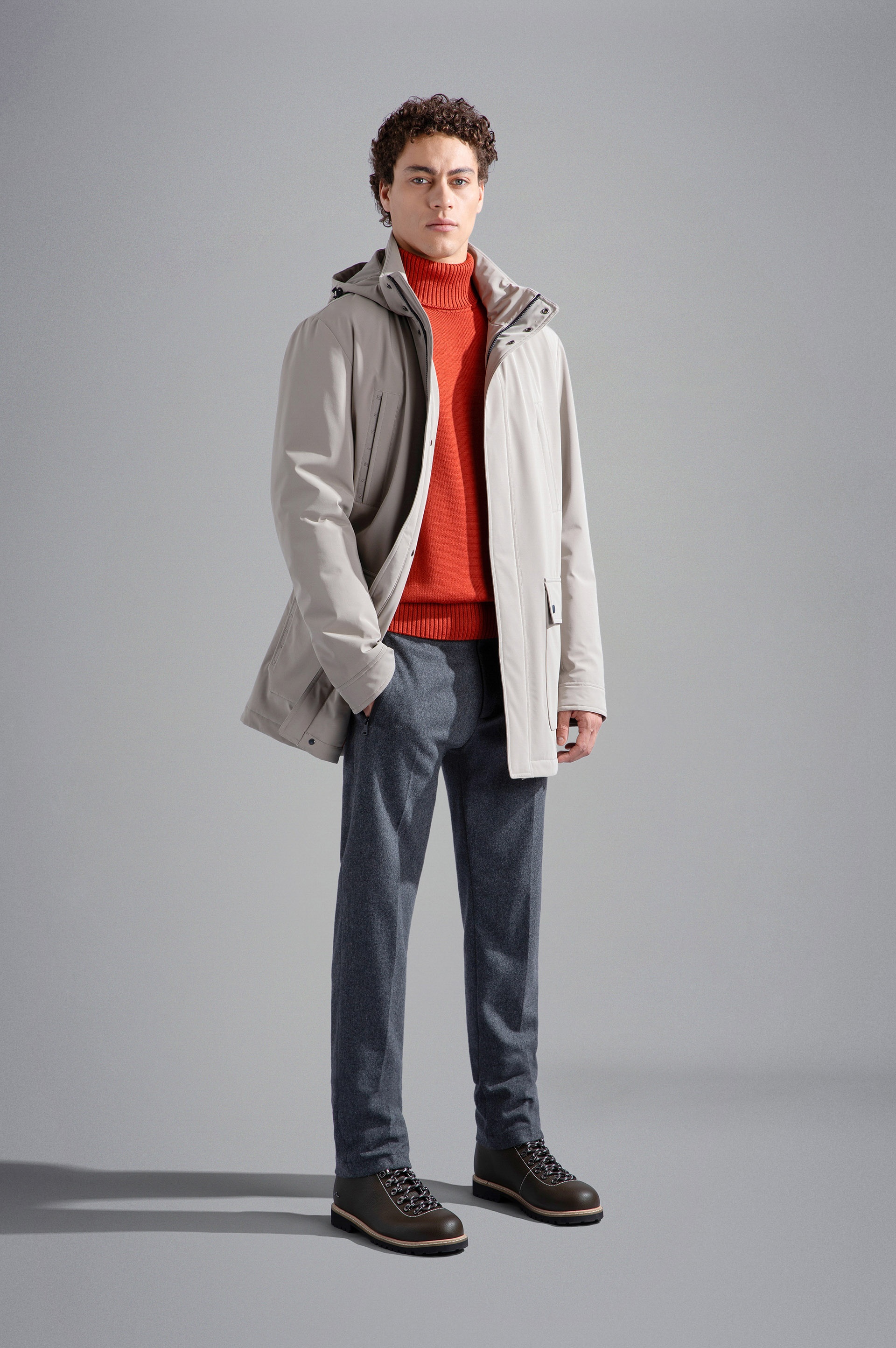 TECHNICAL WOOL CHINO TROUSERS - 2