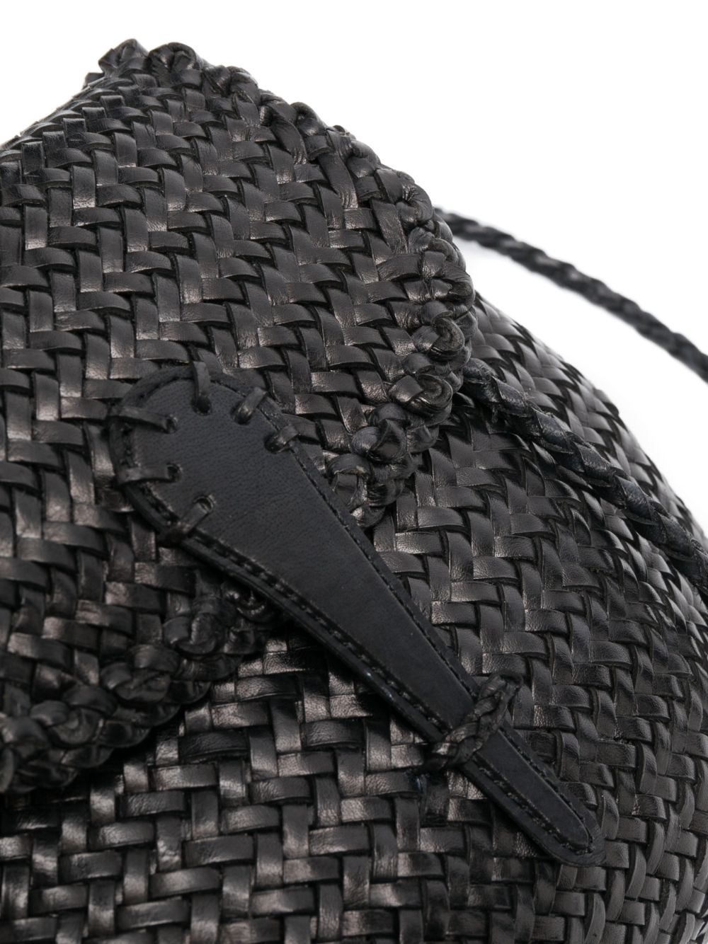 mini City woven crossbody bag - 4