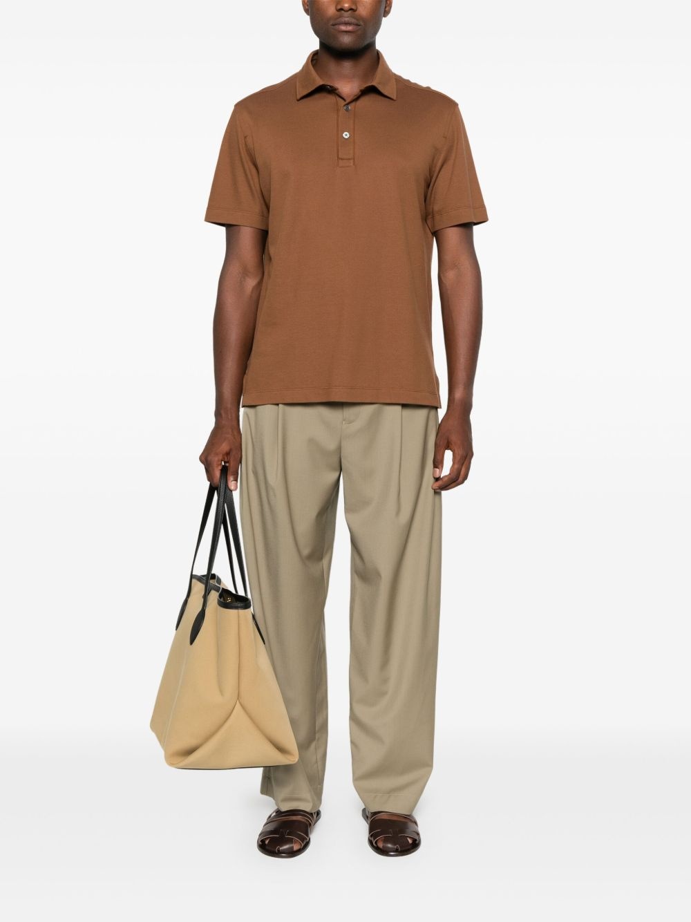 cotton polo shirt - 2