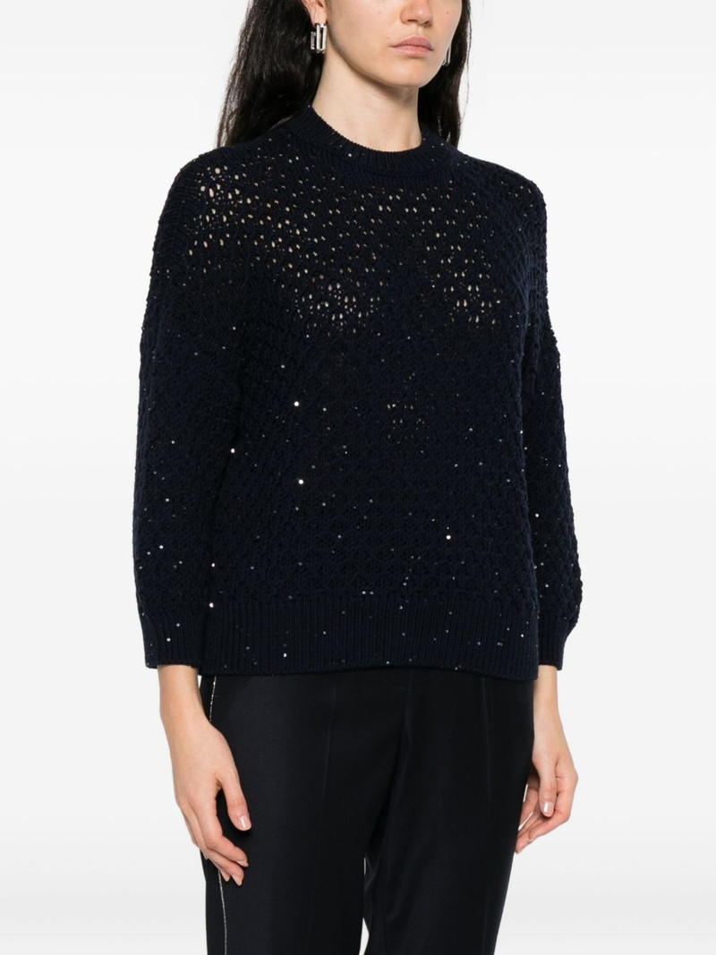 sequin-embellished wool sweater 3