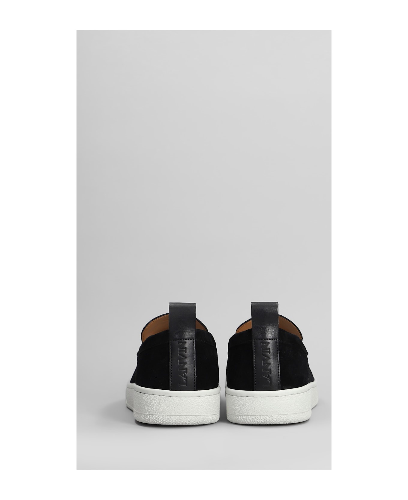 Sneakers In Black Suede - 4