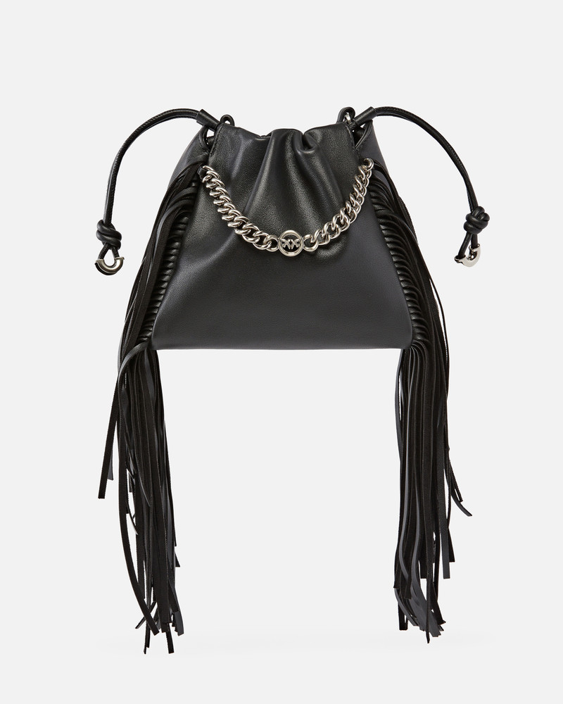 SOFT LEATHER BAG WITH FRINGES 1