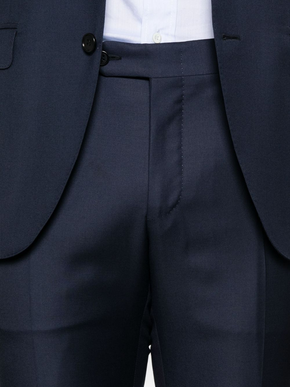 single-breasted wool suit - 5