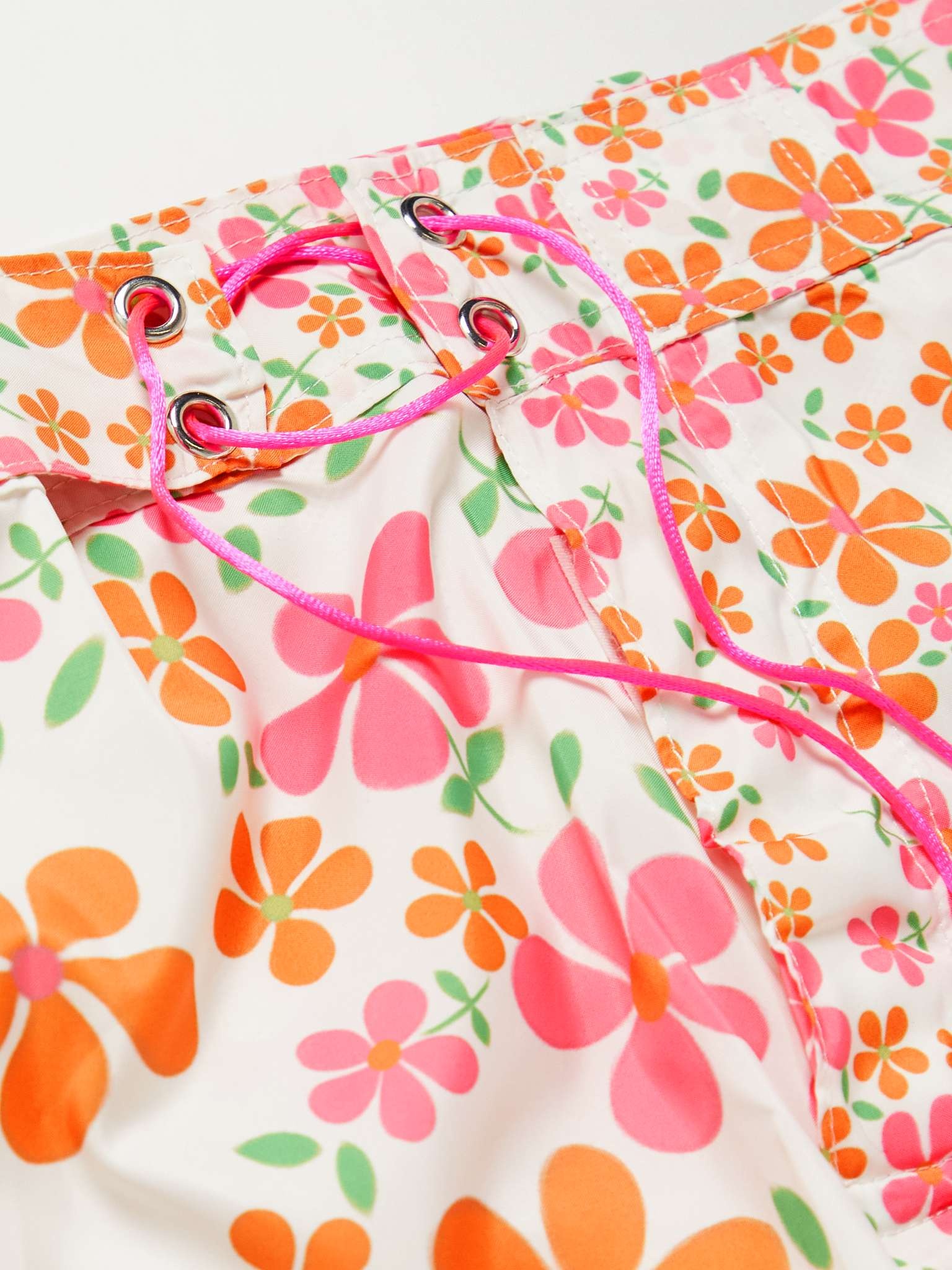 Long-Length Printed Recycled-Shell Swim Shorts - 3
