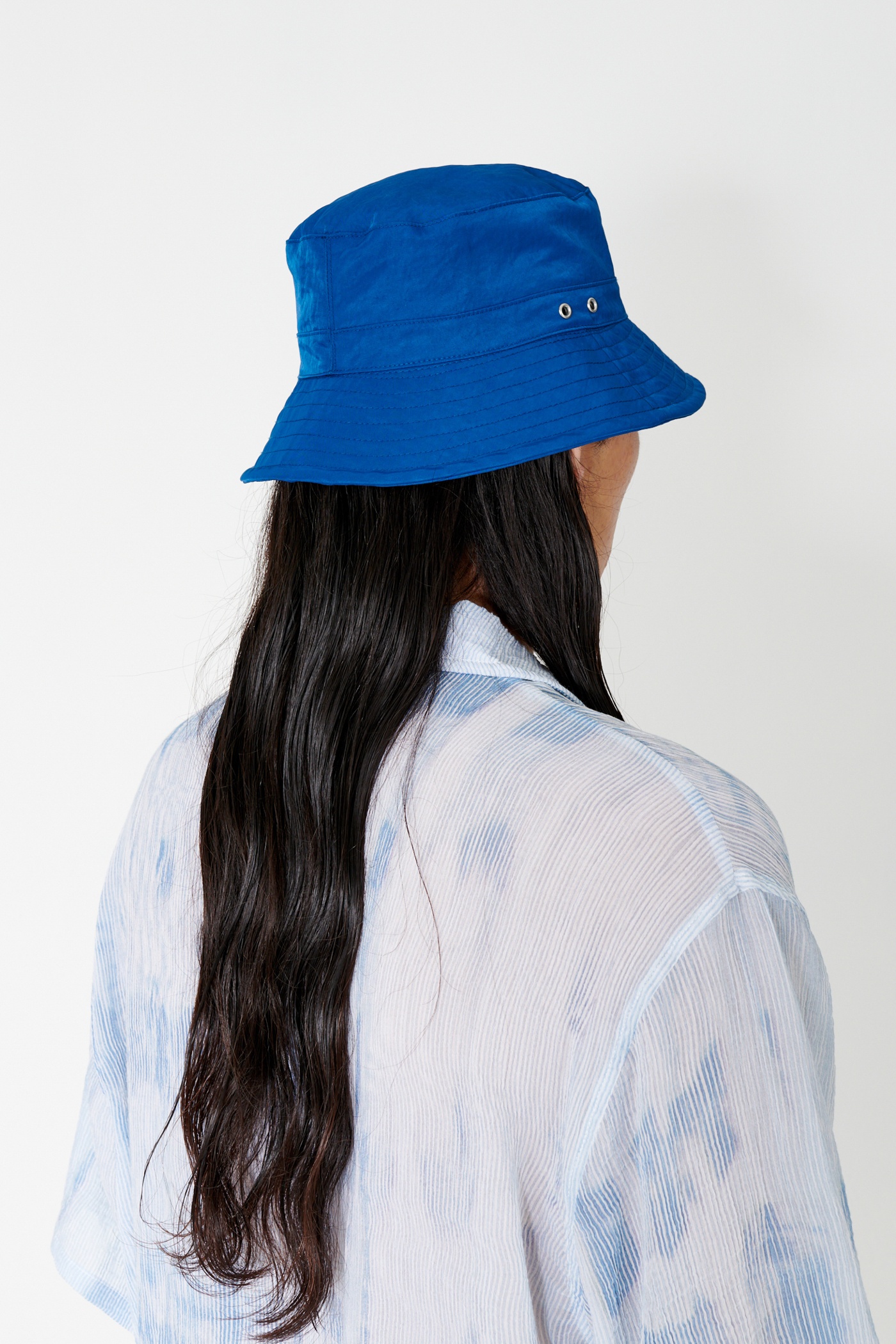 Bucket Hat Cobalt Dense Liquid Nylon - 3
