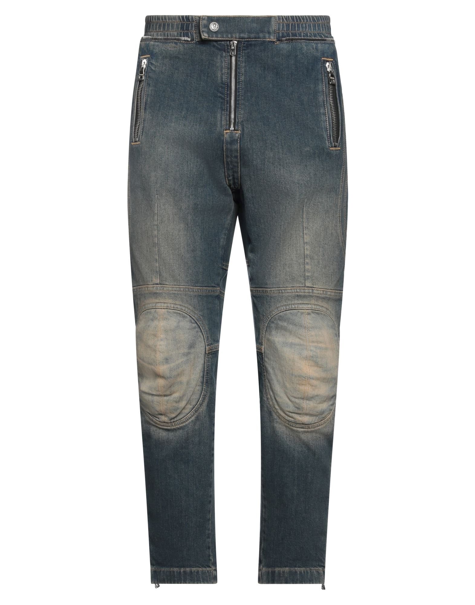 Blue Men's Denim Pants - 1