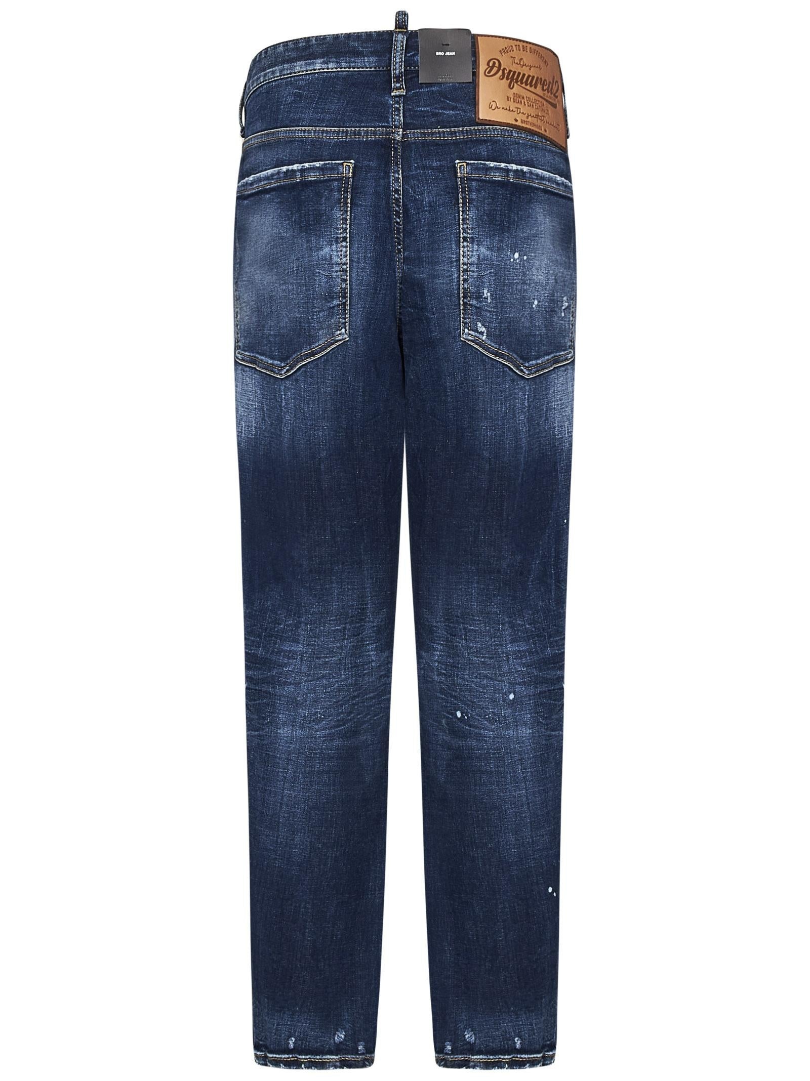 JEANS DARK PERFECT CLEAN WASH BRO DSQUARED2 - 2