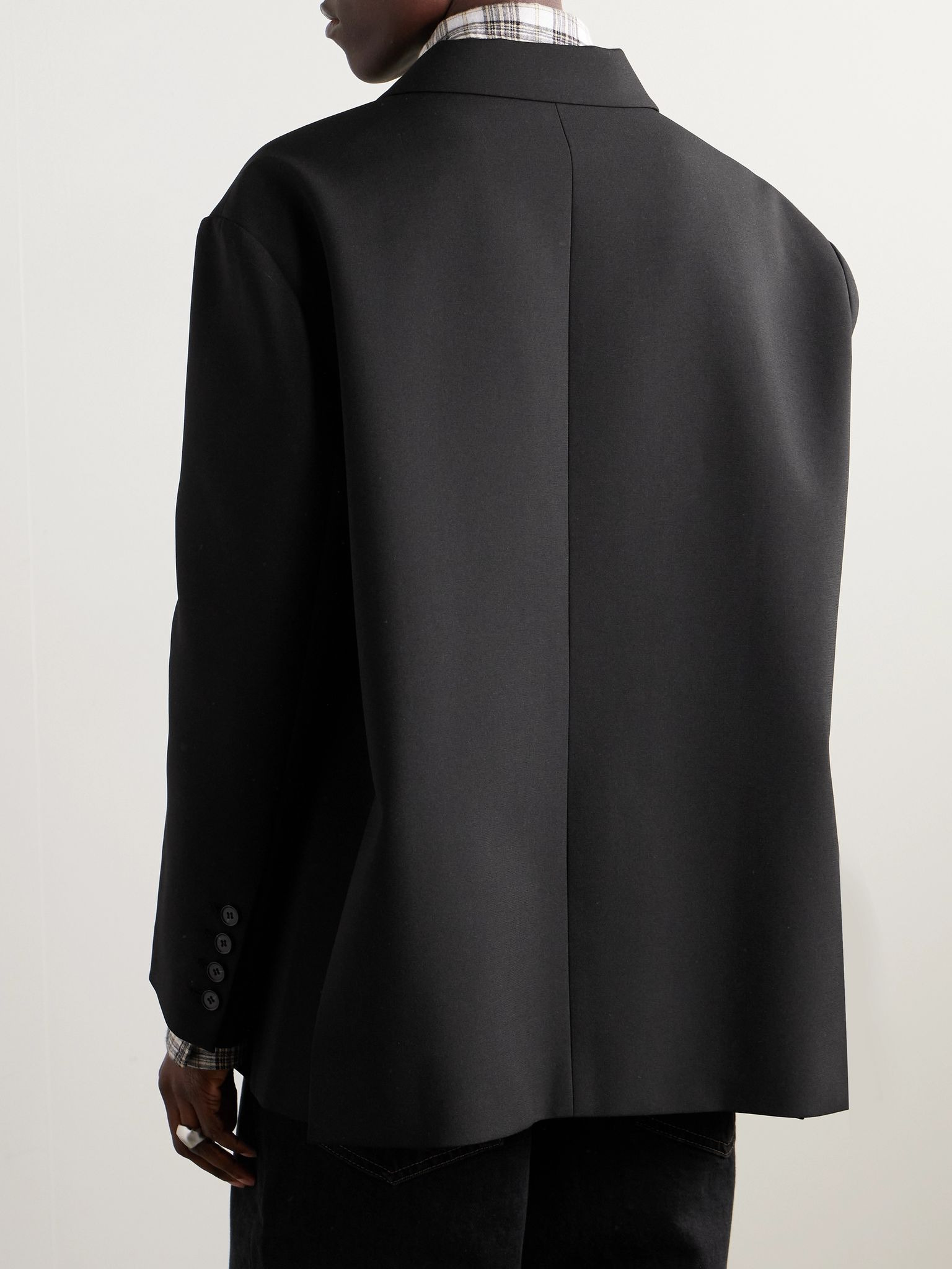 Bea crepe blazer Black - 4