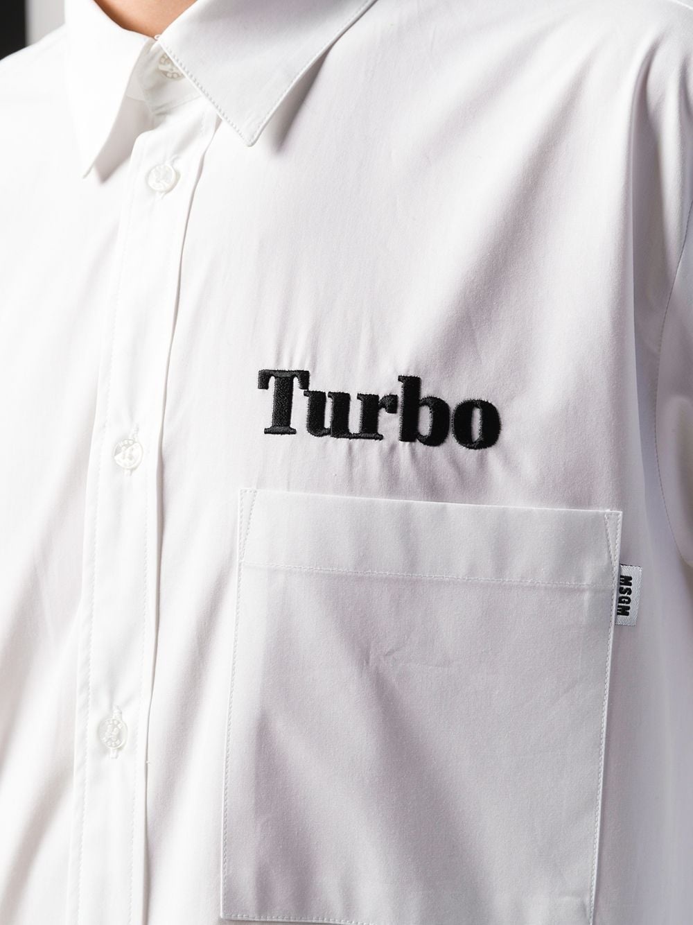 Turbo embroidered shirt - 5