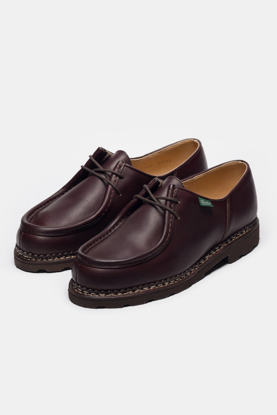 Michael Moc Lace-Up Shoe in Coffee - 2