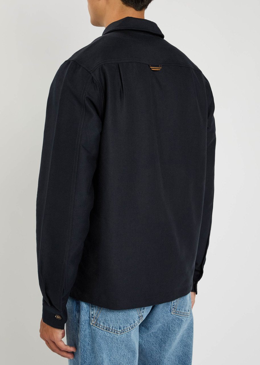 Fred Perry Logo-embroidered Brushed-twill Overshirt - 2
