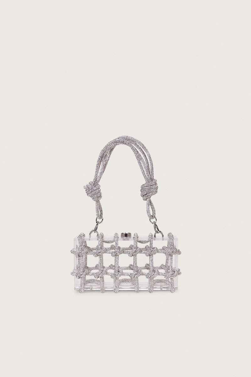 BESS RHINESTONE SHOULDER BAG - 1