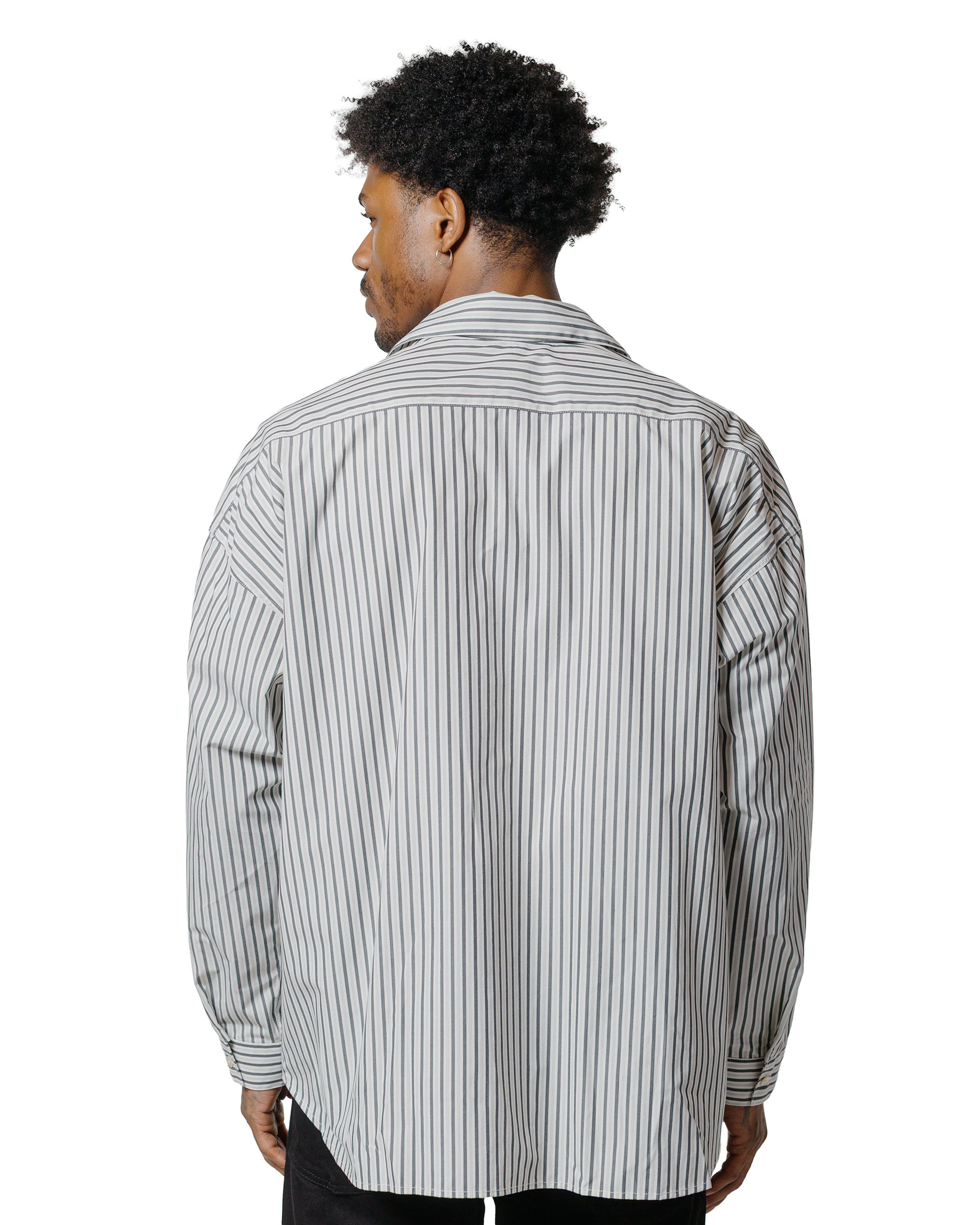 Stable Shirt Stripe Anthracite - 3