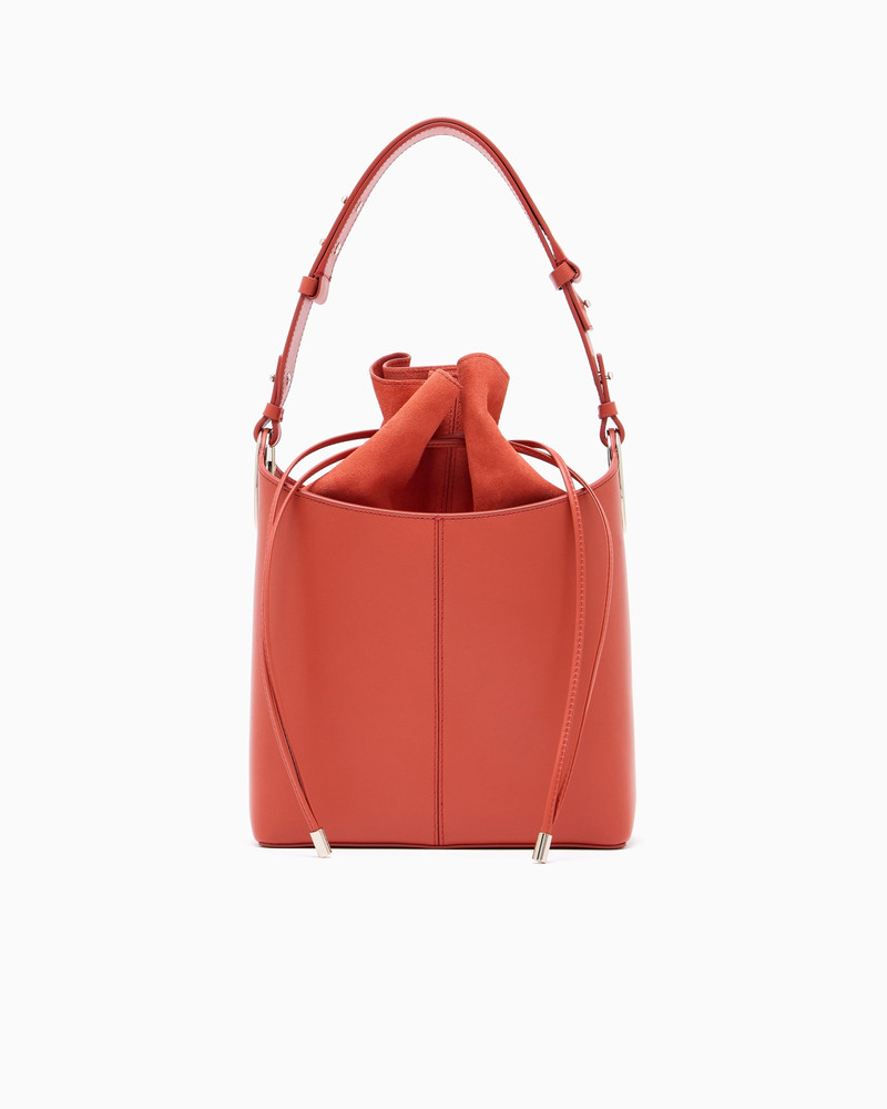 SMOOTH CALFSKIN BUCKET BAG 1