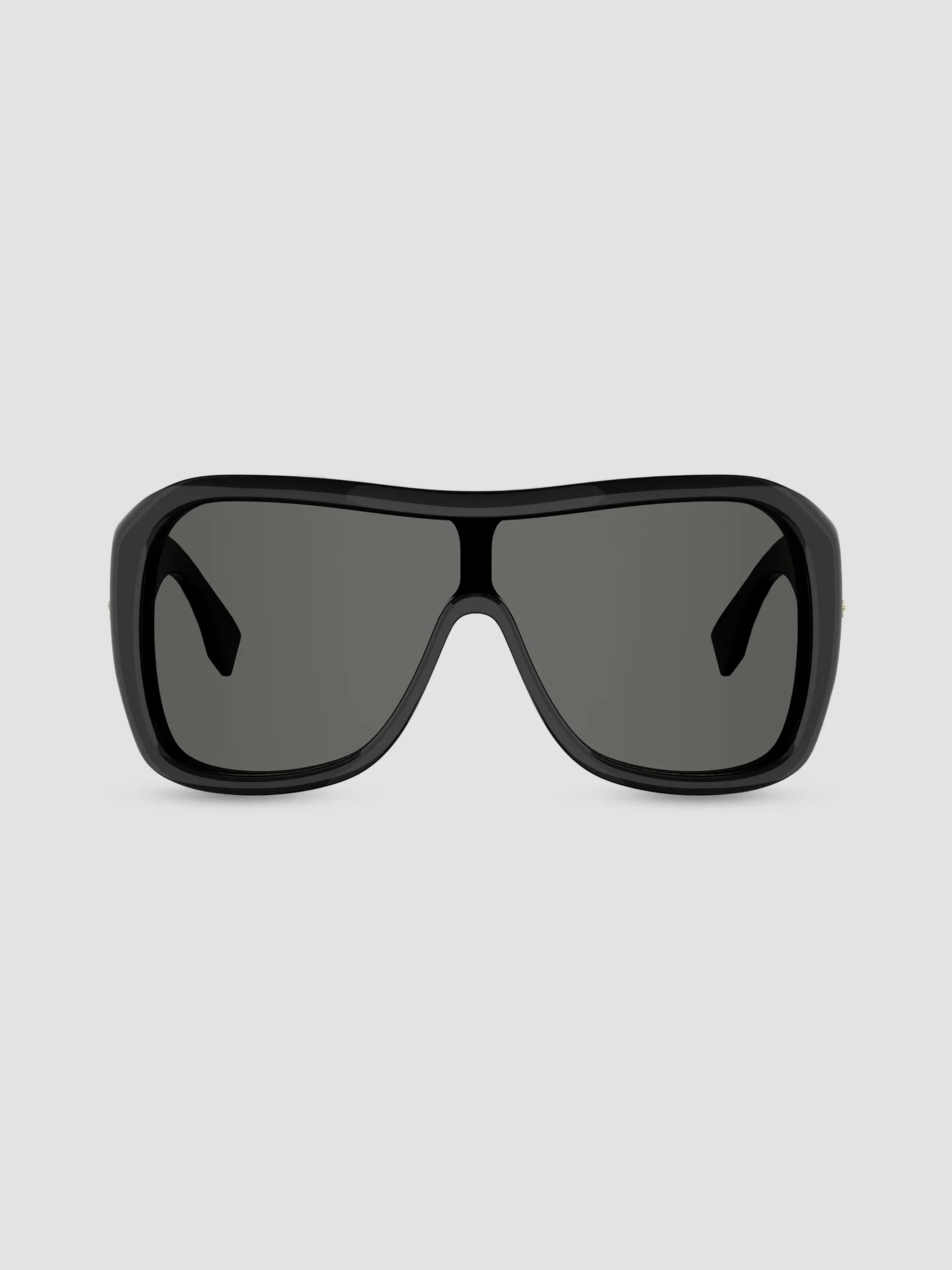 Women's Fendi Screen Round Sunglasses - Black - 1