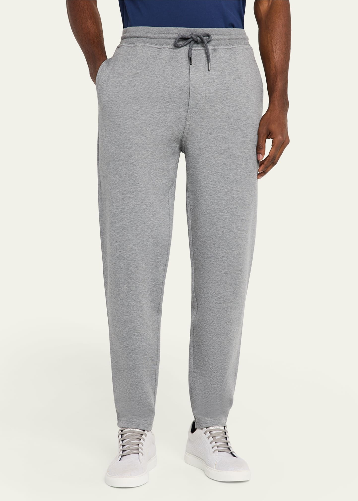 Men's Tapered-Leg Drawstring Sweatpants - 4